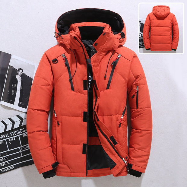 Outdoor Windproof Hooded Jacket Leisure Sports Coat