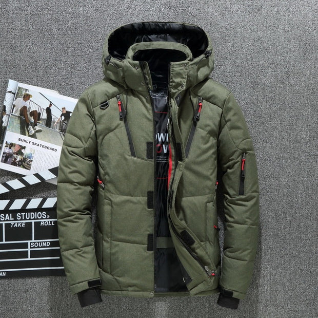 Outdoor Windproof Hooded Jacket Leisure Sports Coat