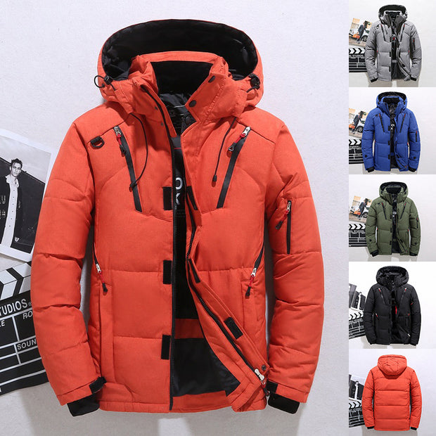 Outdoor Windproof Hooded Jacket Leisure Sports Coat