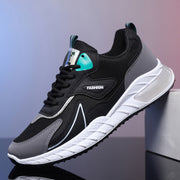 Color-blocked Sneakers Fashion Breathable Lace Up