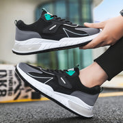 Color-blocked Sneakers Fashion Breathable Lace Up