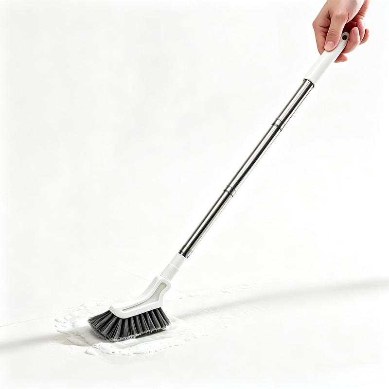Adjustable Length Stainless Steel Long Handle Cleaning Brush