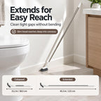 Adjustable Length Stainless Steel Long Handle Cleaning Brush