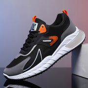 Color-blocked Sneakers Fashion Breathable Lace Up