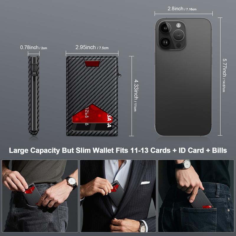 VaultGuard™ Leather RFID Pop-Up Wallet