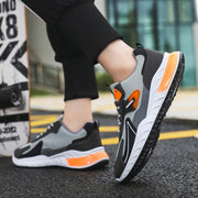 Color-blocked Sneakers Fashion Breathable Lace Up