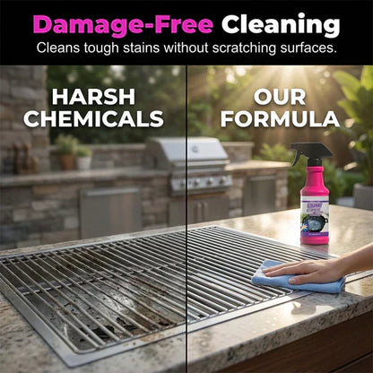 GrillGlow™ Heavy-Duty Grease Cleaner