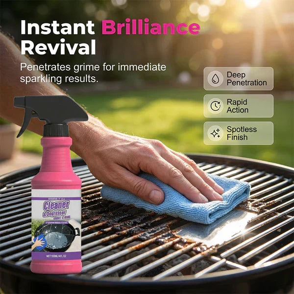 GrillGlow™ Heavy-Duty Grease Cleaner