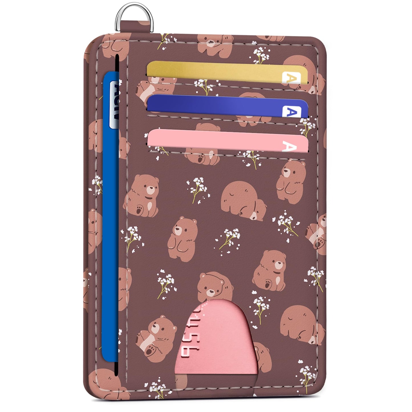 Slim RFID Blocking Credit Card Holder Wallet for Men and Women