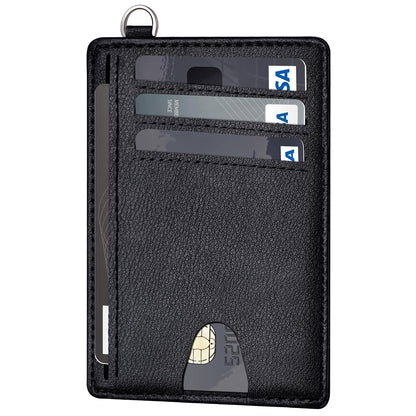 Slim RFID Blocking Credit Card Holder Wallet for Men and Women