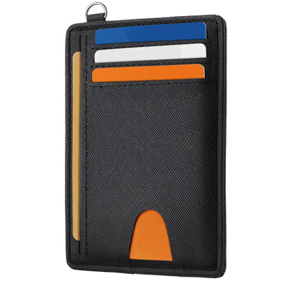 Slim RFID Blocking Credit Card Holder Wallet for Men and Women