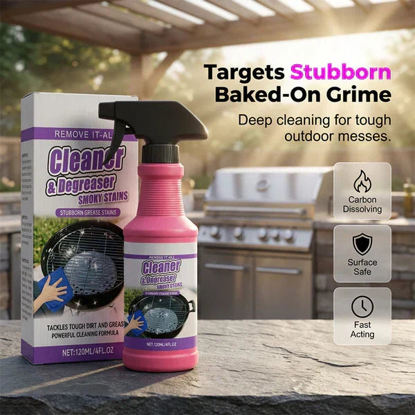 GrillGlow™ Heavy-Duty Grease Cleaner