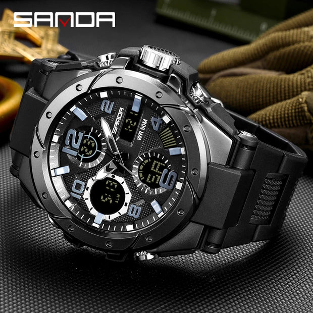 Men Sports Wrist Watch Top Brand Luxury