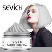 Sevich Temporary Hair Color Wax Men Diy Mud One-time