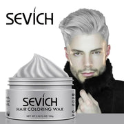 Sevich Temporary Hair Color Wax Men Diy Mud One-time