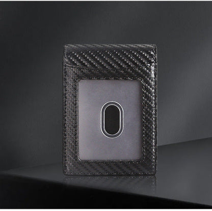 VaultGuard™ Leather RFID Pop-Up Wallet