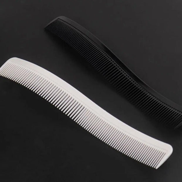 3pcs Plastic Curved Barber Comb Hairdressing Hair