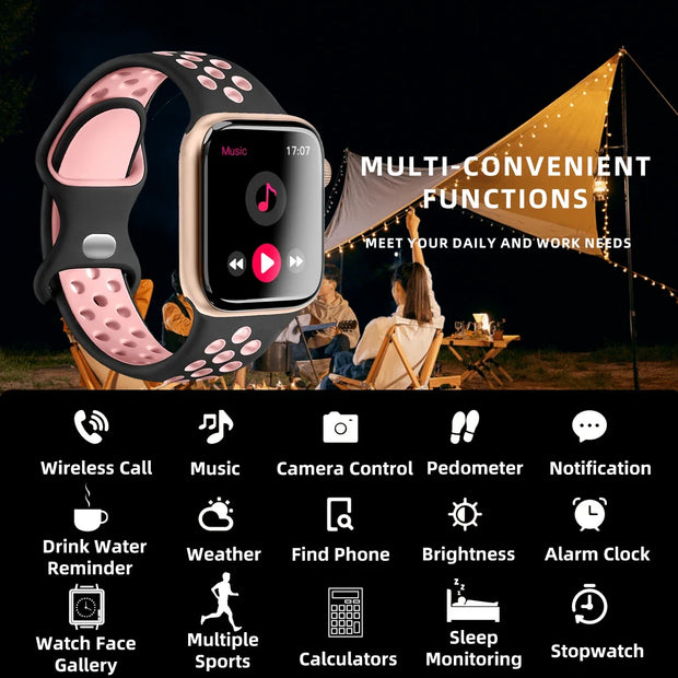 Smart Watch Answer Call Message Music Health Sport