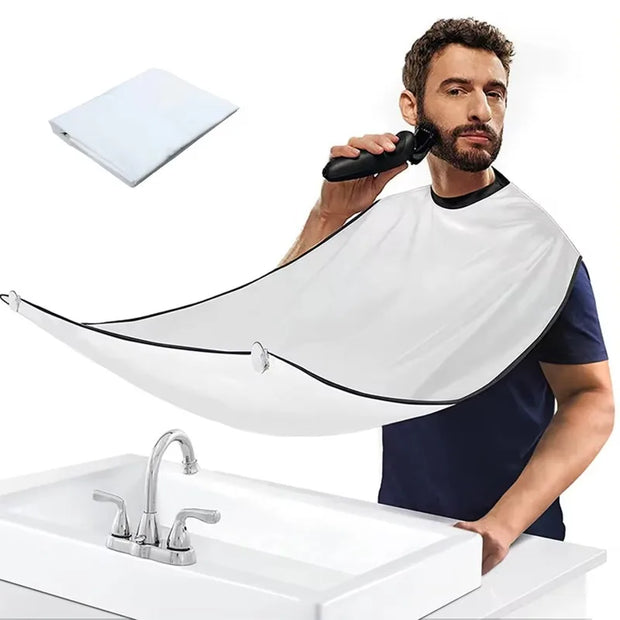 Man Shave Beard Apron Black Hair Shave Apron Trimmer