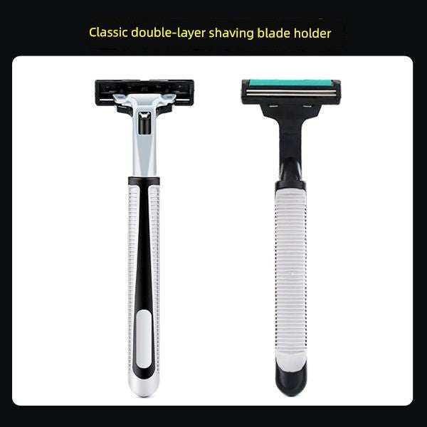 Shaving Stainless Steel Manual Old-Fashioned Replaceable Blade