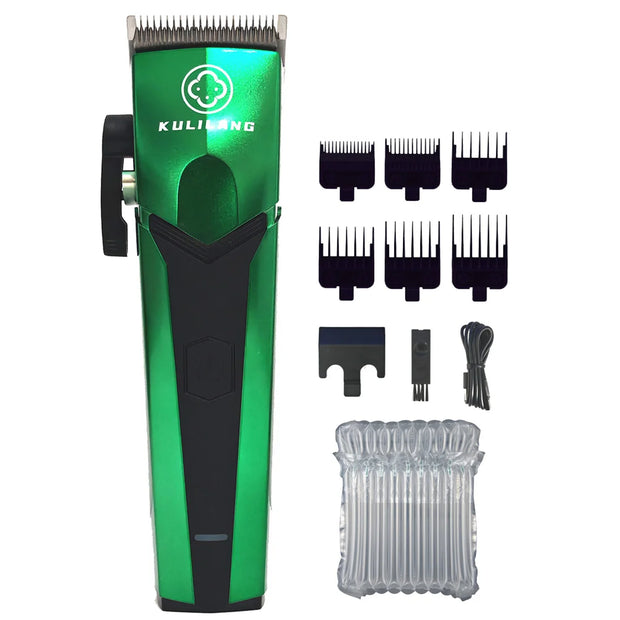 KULILANG Madeshow R66 R55 Green Professiona Electric Hair Clipper