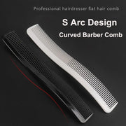 3pcs Plastic Curved Barber Comb Hairdressing Hair