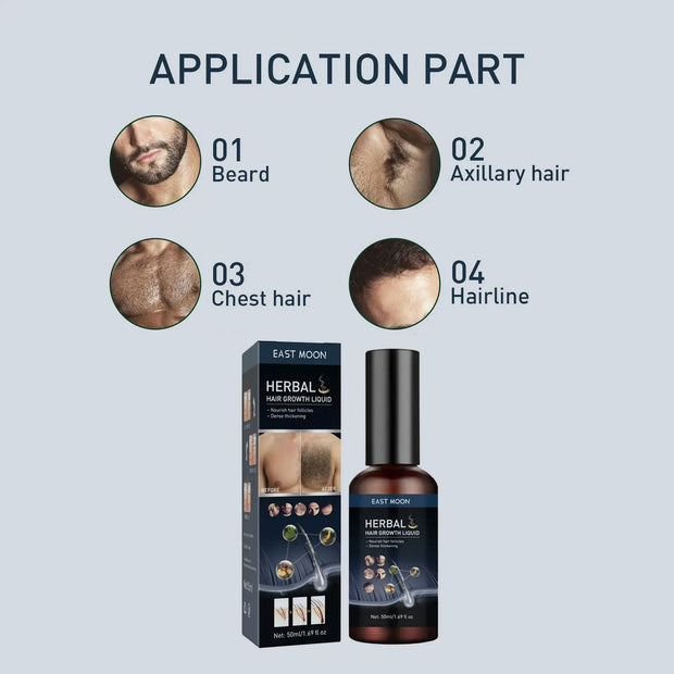 Hair Growth Liquid Chest Maintenance Baldhead