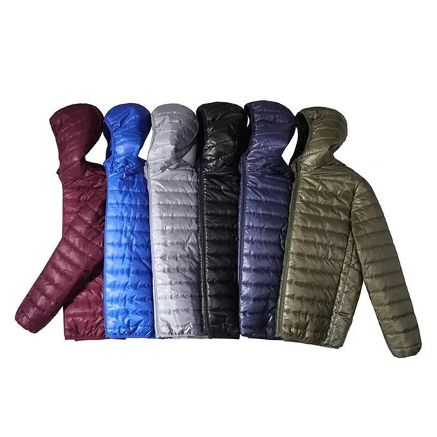 Mens Winter Warm Puffer Thick Hooded Outdoor Outwear Coat Padded Sports Jackets