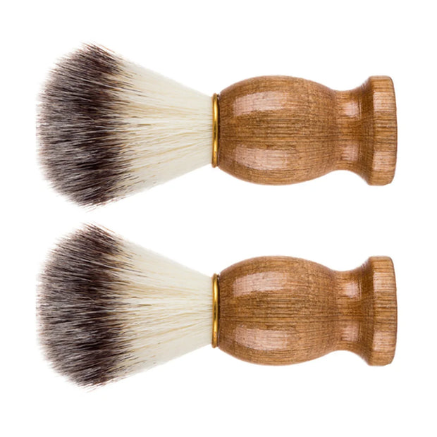 2 Pcs Shave Accessory Shaving Brush Shavers for Men