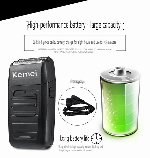 Kemei KM-1102 KM-2024 Professional Hair Clipper Kit Electric Shaver
