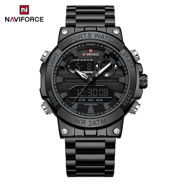 NAVIFORCE Men's Military Luminous Quartz