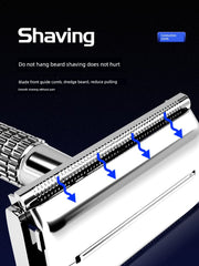 Shaver Men Manual Shaver Old-Fashioned Shaving Razor