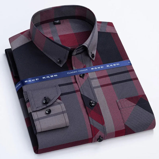 2024  Men's Dress Shirts Spring Autumn