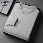 Mens CrewNeck Pullover Sweater Long Sleeve