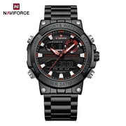 NAVIFORCE Men's Military Luminous Quartz