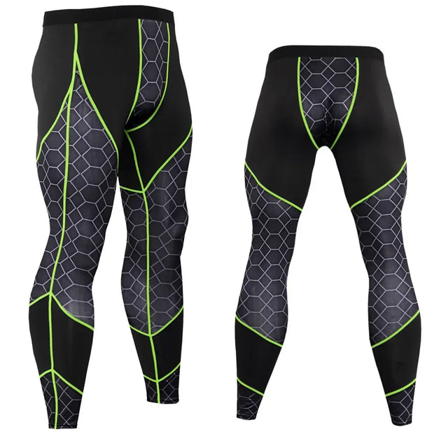 Men's Winter Thermal Underwear Set Gym Clothing Running Man