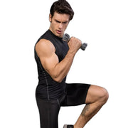 Men Compression Sport Skinny Vest Tight Tank Base Layer Sleeveless T-Shirt