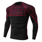 Men's Winter Thermal Underwear Set Gym Clothing Running Man