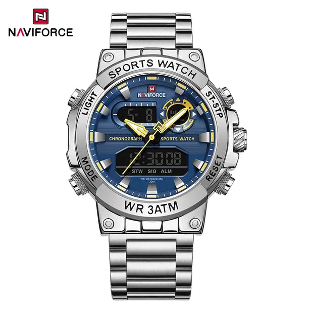 NAVIFORCE Men's Military Luminous Quartz