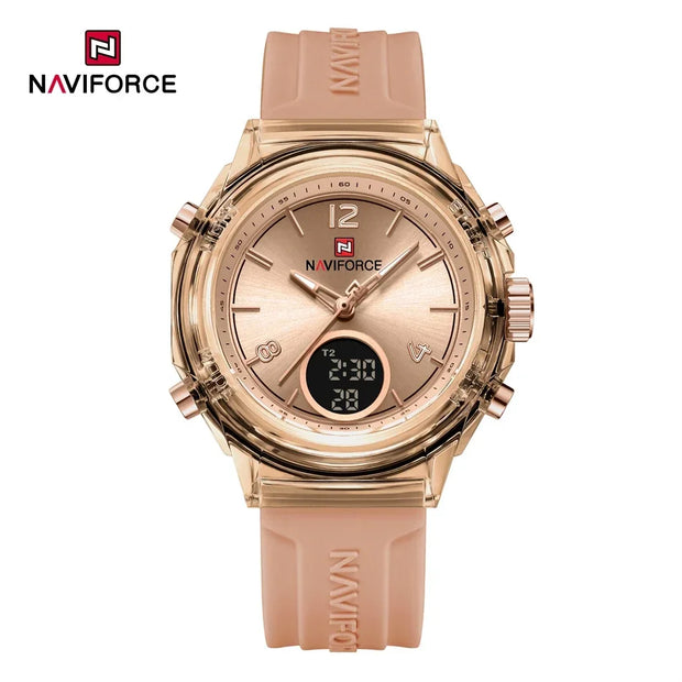 NAVIFORCE Quartz Watch for Ladies Fashion men's