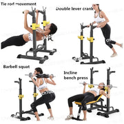 Multifunctional Weight Dumbbell Bench Rack Weightlifting Bed