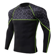 Men's Winter Thermal Underwear Set Gym Clothing Running Man