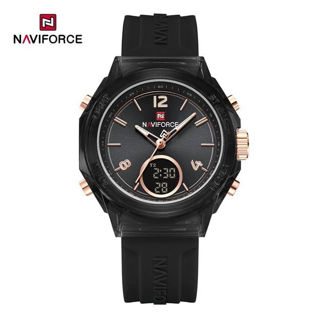 NAVIFORCE Quartz Watch for Ladies Fashion men's