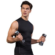 Men Compression Sport Skinny Vest Tight Tank Base Layer Sleeveless T-Shirt