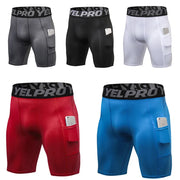 Men Compression Sports Tights Shorts