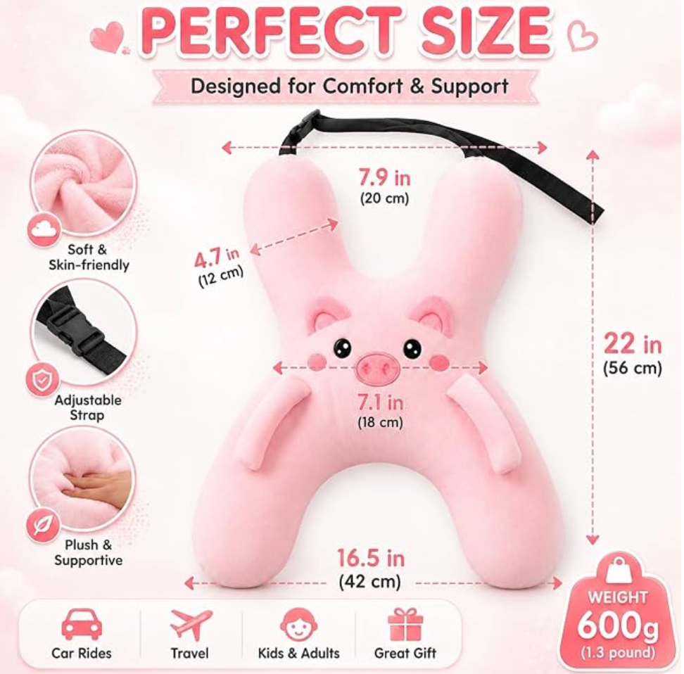 CozyCub™ Kids Travel Neck Pillow