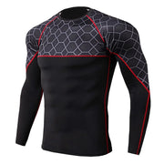 Men's Winter Thermal Underwear Set Gym Clothing Running Man