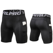 Men Compression Sports Tights Shorts