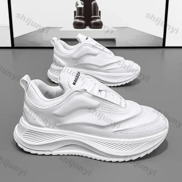 Men's Casual Sneakers Light Walking Tennis Shoes Men