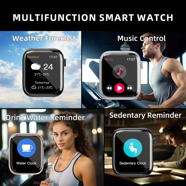 Smart Watch Answer Call Message Music Health Sport